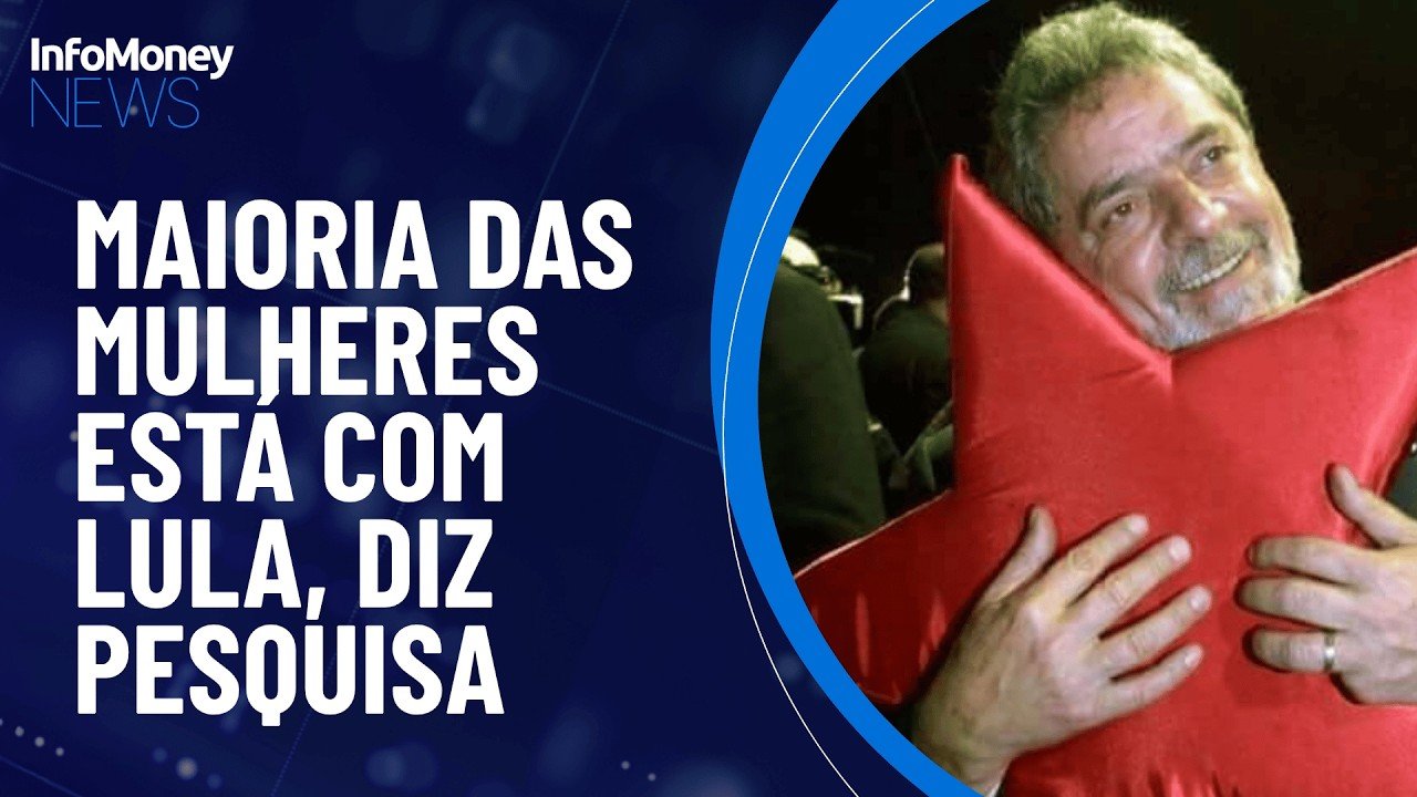 Datafolha: Lula tem 50% dos votos das mulheres; Flávio, 40% | InfoMoney News