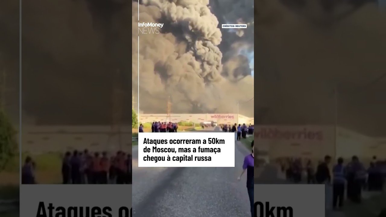 Drones ucranianos atacam depósitos na Rússia e deixam 7 mortos e 51 feridos | InfoMoney News