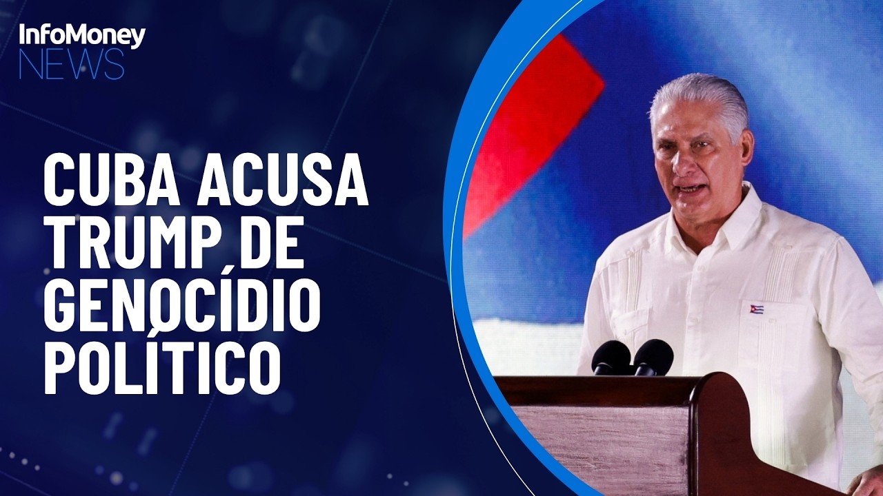 Em dia de festa: Presidente de Cuba acusa Trump de genocídio político | InfoMoney News