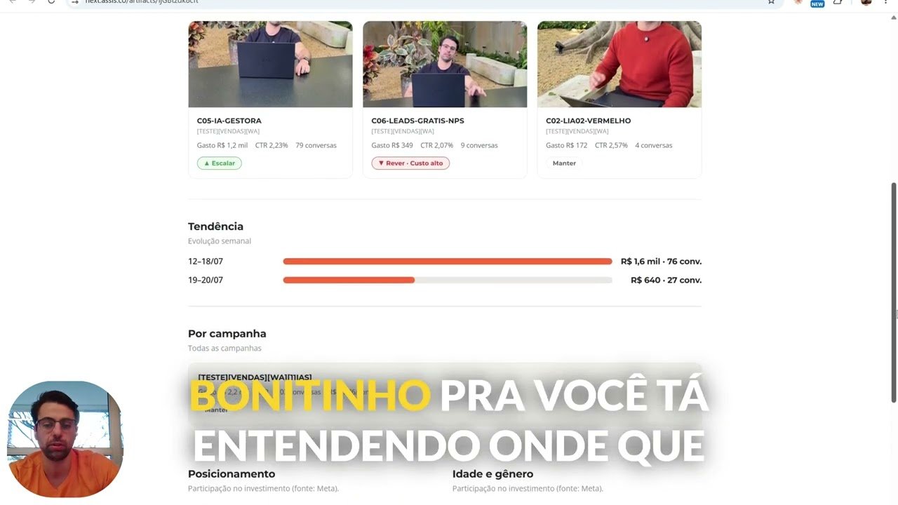 Este Agente de IA Diz Onde Investir no Meta Ads