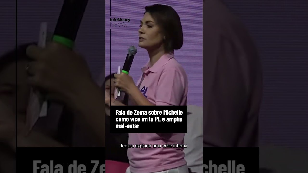 Fala de Zema sobre Michelle como vice irrita PL e amplia mal-estar | InfoMoney News