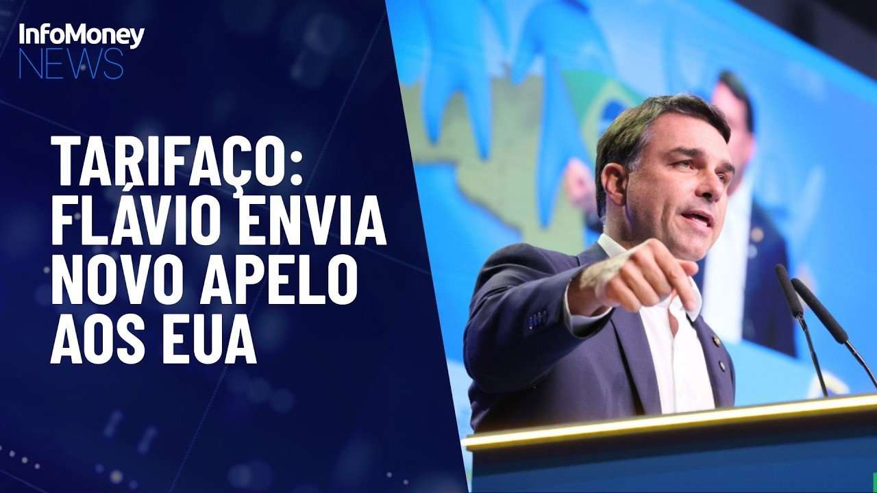 Flávio afirma que tarifa de 25% sobre produtos brasileiros favoreceria Lula | InfoMoney News