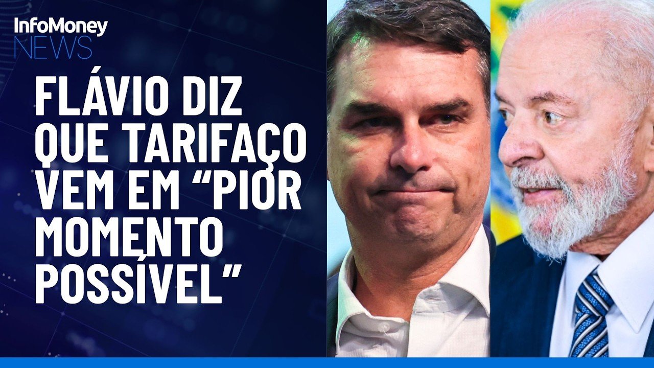 Flávio diz aos EUA que tarifa sobre Brasil fortalece Lula | InfoMoney News