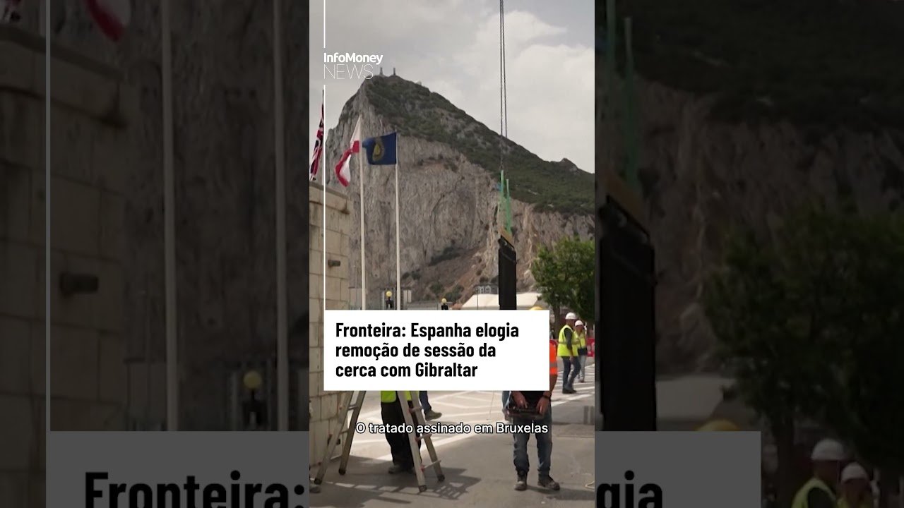 Fronteira: Espanha elogia remoção de parte da cerca com Gibraltar | InfoMoney News