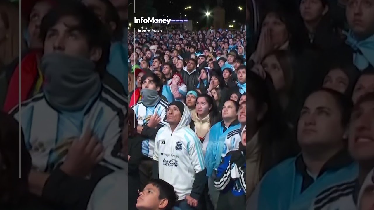 Frustração em Buenos Aires: Torcedores choram após vitória da Espanha | InfoMoney News