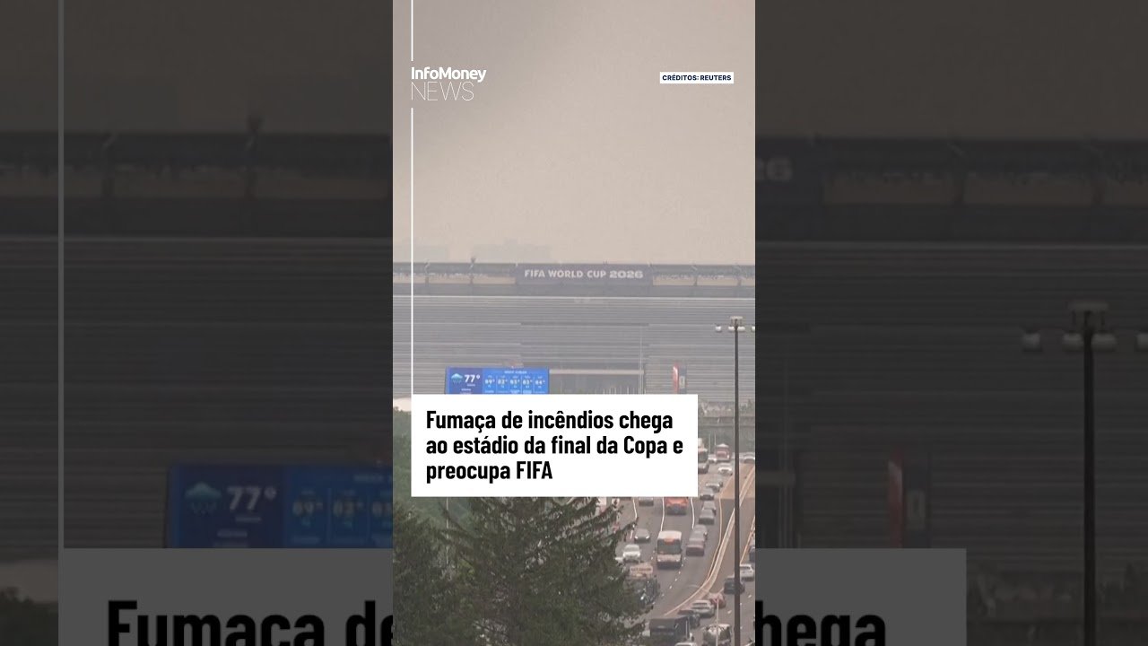 Fumaça de incêndios chega ao estádio da final da Copa do Mundo e preocupa FIFA | InfoMoney News