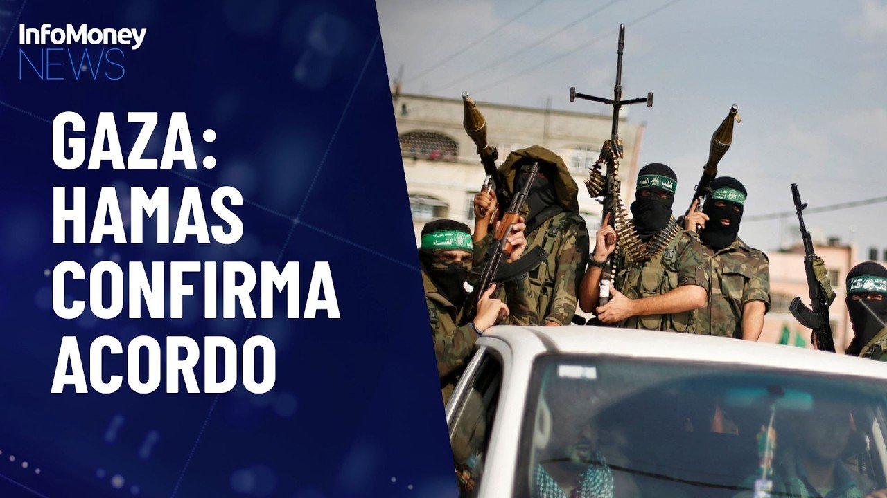 Hamas confirma acordo sobre desarmamento em Gaza | InfoMoney News