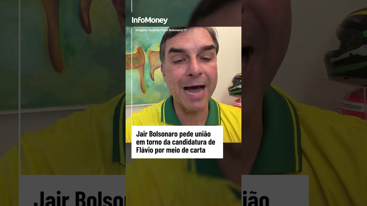 Jair Bolsonaro pede união em torno da candidatura de Flávio por meio de carta