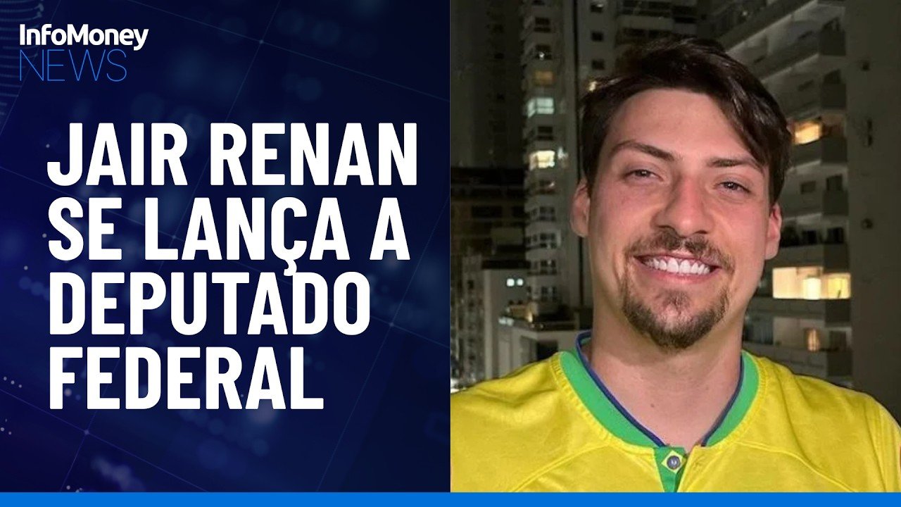 Jair Renan anuncia pré-candidatura em Santa Catarina | InfoMoney News