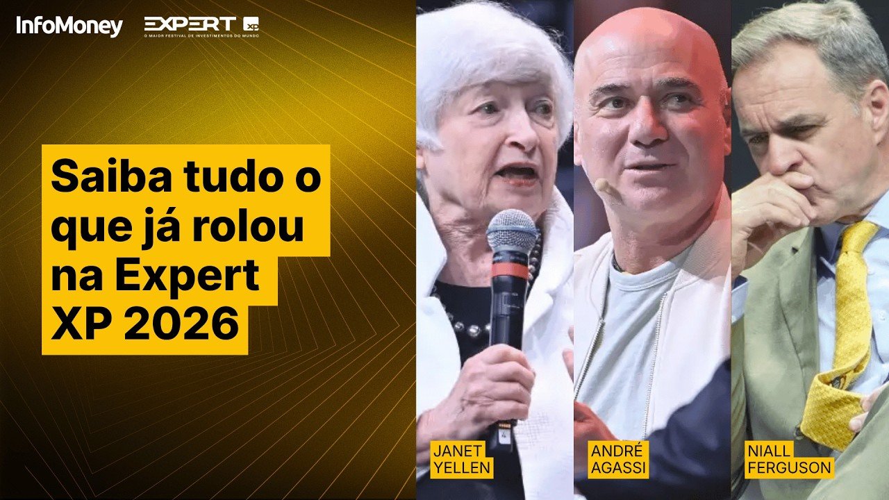Janet Yellen, investimentos e os destaques da Expert XP 2026 | InfoMoney News