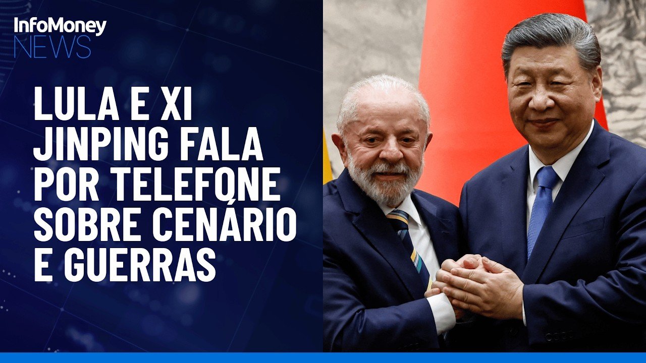 Lula e Xi Jinping falam sobre cooperação, acordos e guerras | InfoMoney News