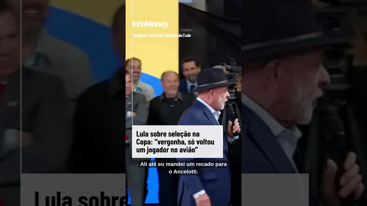 Lula fala sobre seleção brasileira na Copa