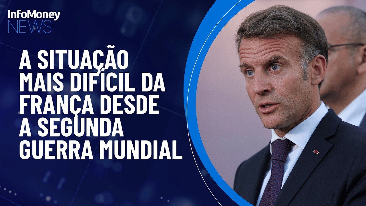 Macron: França enfrenta situação mais difícil desde Segunda Guerra Mundial | InfoMoney News