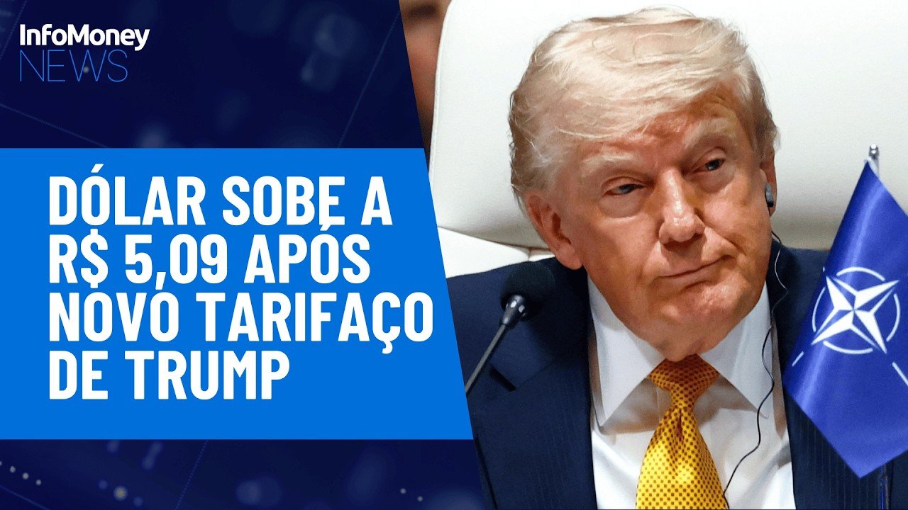 Mercados: Tarifaço derruba Ibovespa e faz dólar subir | InfoMoney News