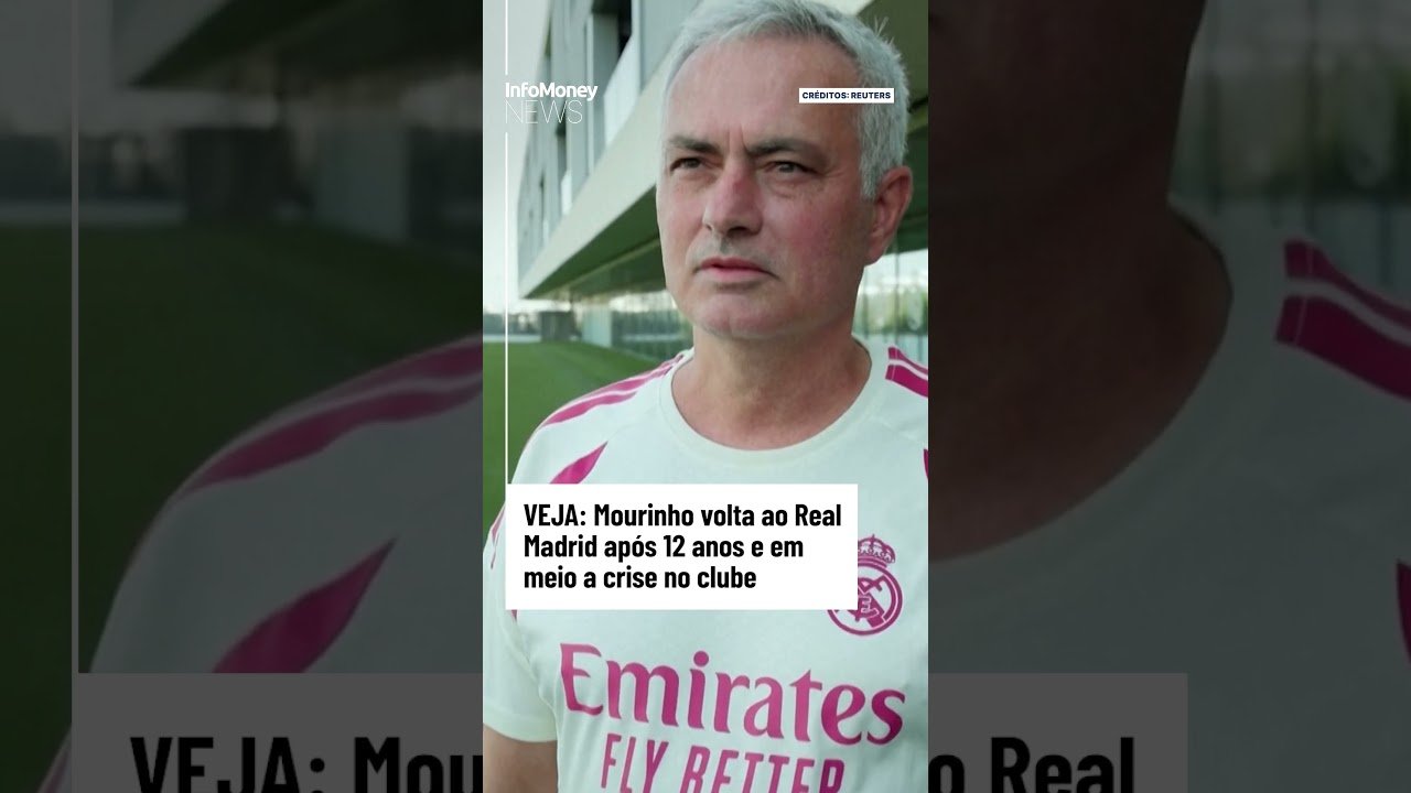 Mourinho volta ao Real Madrid após 12 anos e em meio a crise no clube | InfoMoney News