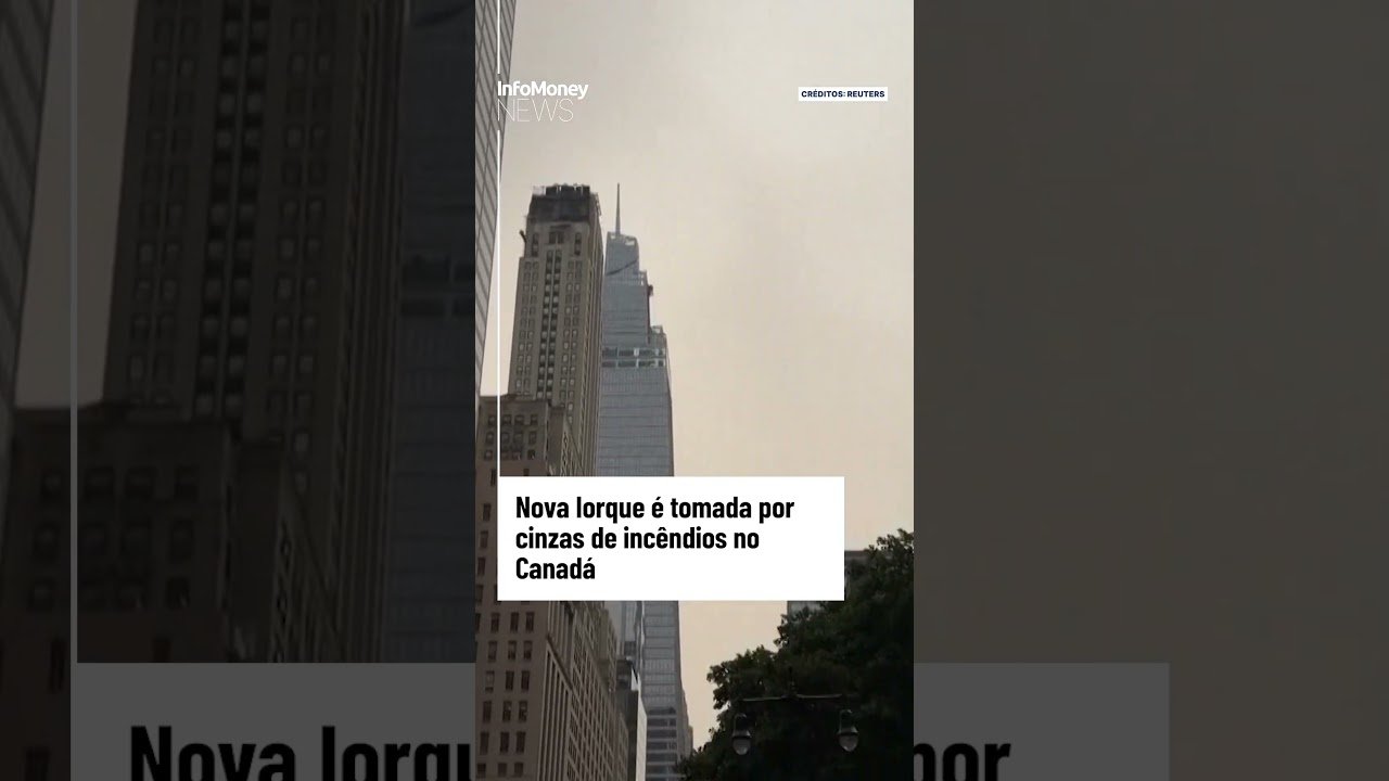 Nova Iorque é tomada por cinzas de incêndios no Canadá que chegam a estádio da Copa | InfoMoney News