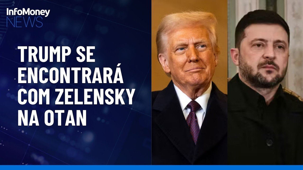 OTAN: Trump se encontrará com presidentes da Ucrânia e Síria | InfoMoney News