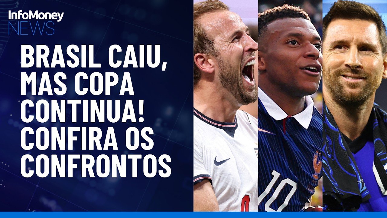 Quartas da Copa: veja o chaveamento até a final | InfoMoney News