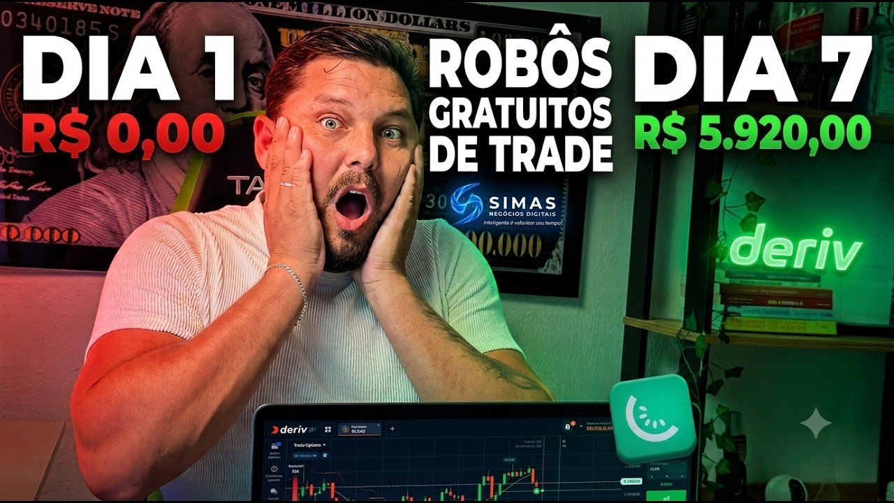 Robôs Gratuitos e Trader Deriv | Simas Negócios Digitais