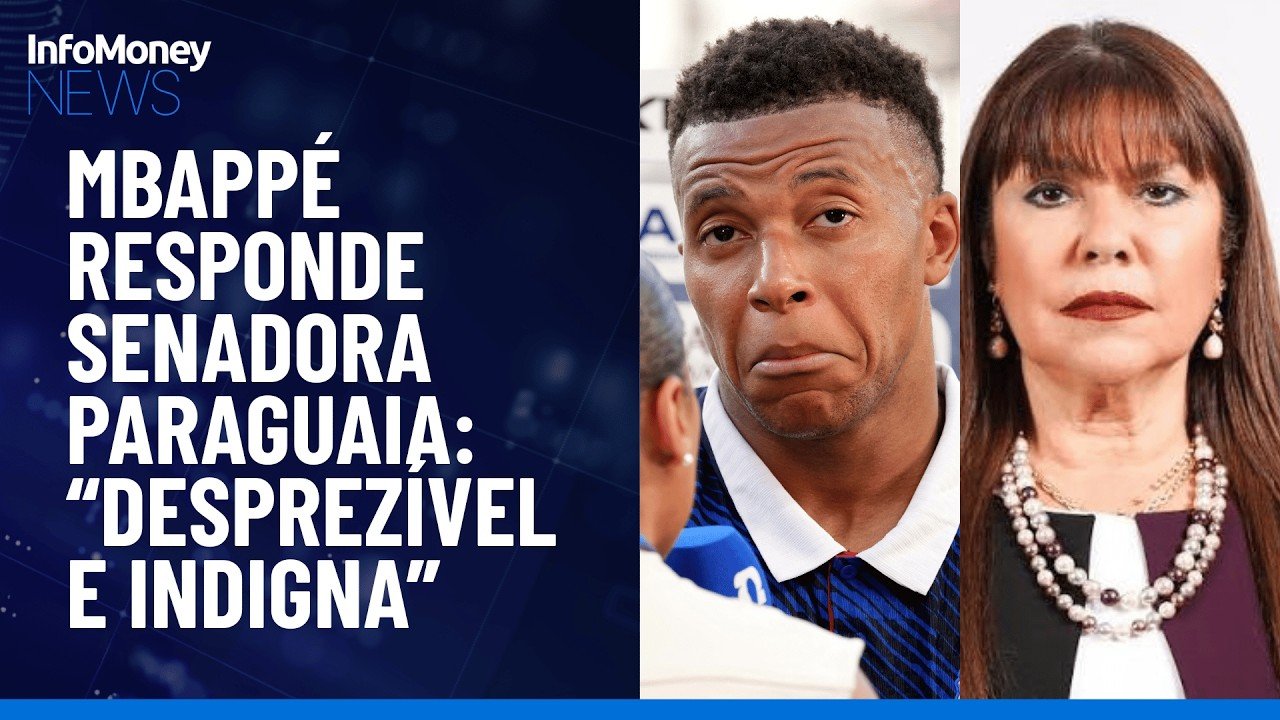 Senadora do Paraguai rebate Mbappé e exige desculpas do jogador | InfoMoney News