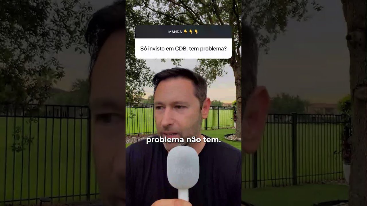 SÓ INVESTIR EM CDB É UM ERRO?