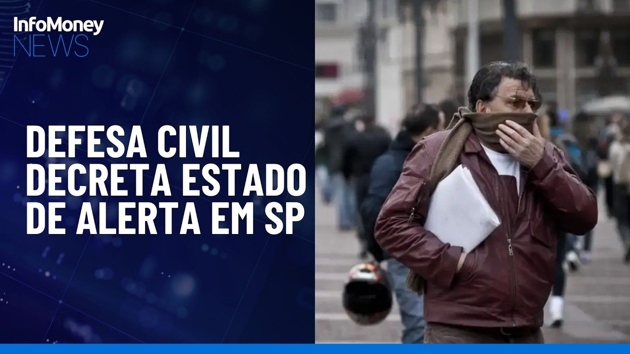 SP: Temperatura cai e semana terá mínima de 9º | InfoMoney News