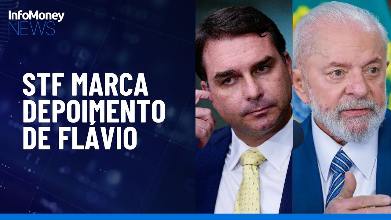 STF marca depoimento de Flávio em inquérito sobre Lula | InfoMoney News