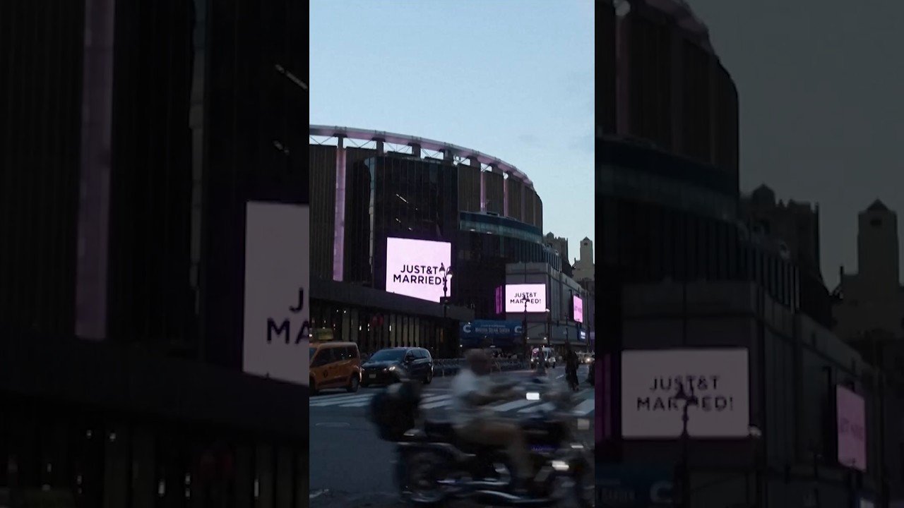 Taylor Swift e Travis Kelce se casam no Madison Square Garden, em Nova York | InfoMoney News
