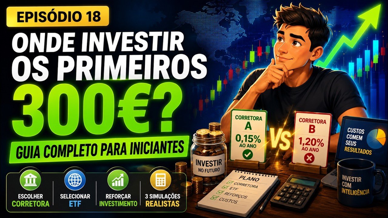 Tens 300€ para Investir? Faz Isto Primeiro | Do Zero ao Investimento #18