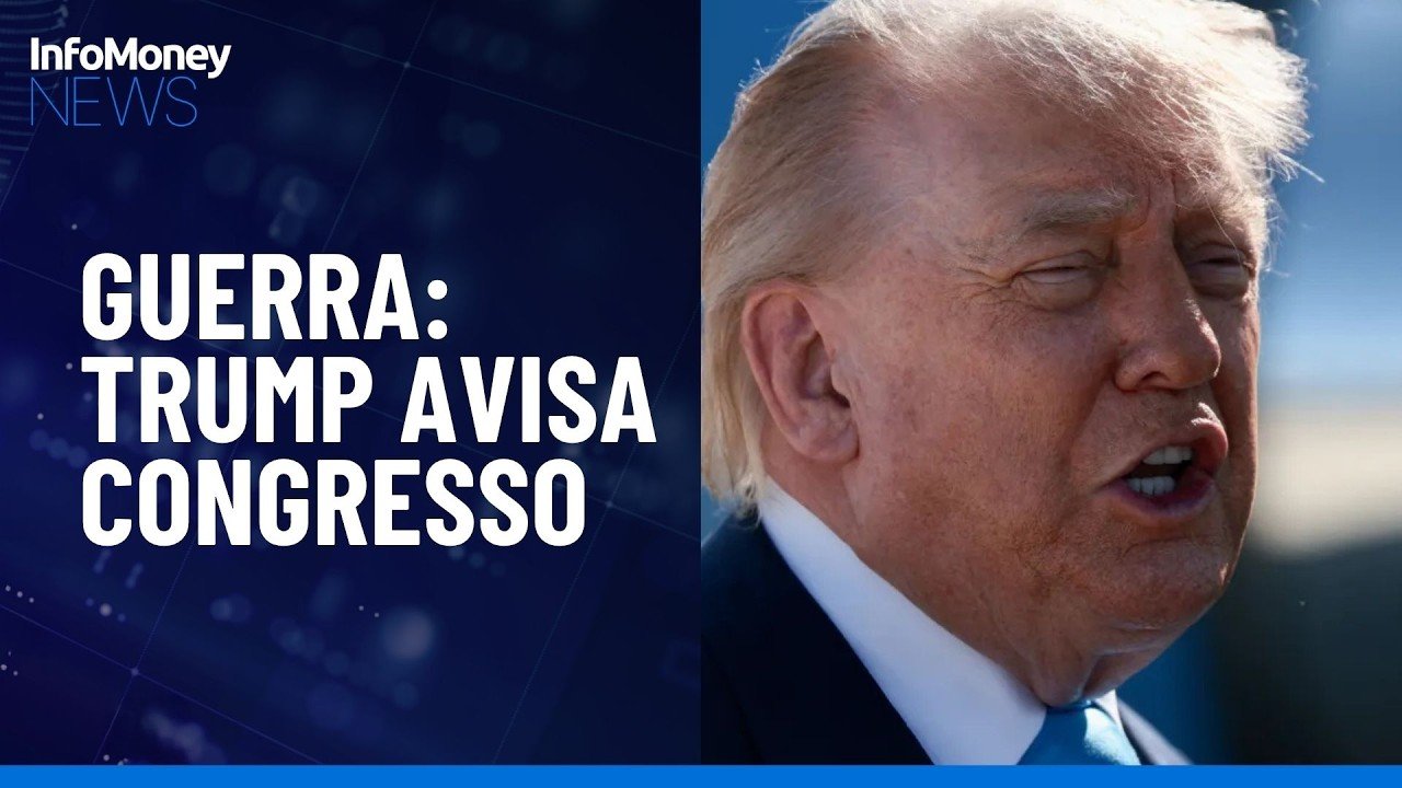 Trump notifica Congresso dos EUA sobre retomada da guerra contra o Irã | InfoMoney News