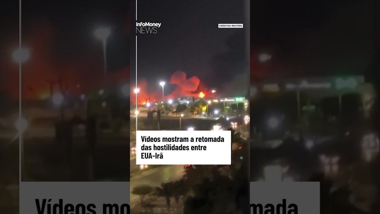 Vídeos mostram a retomada das hostilidades entre EUA-Irã | InfoMoney News
