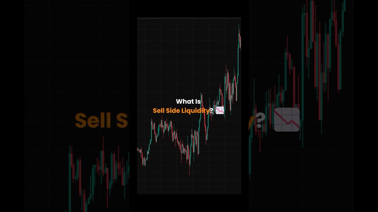 What Is Sell Side Liquidity? 📉| Explained #trading #crypto #smc #daytrading #smartmoneyconcepts