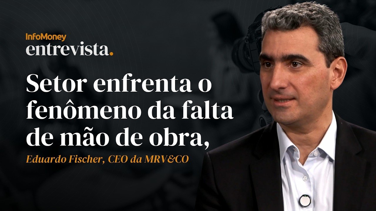 A construção civil brasileira enfrenta a falta mão de obra, diz CEO da MRV&CO | InfoMoney Entrevista