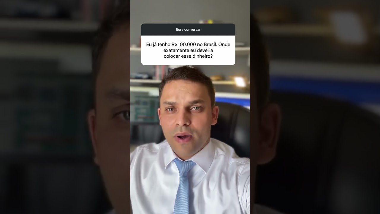 Brasileiro no Exterior | R$100 mil na poupança onde investir pra não perder dinheiro?