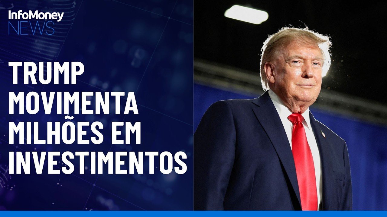 Carteira de investimentos de Trump gira até US$ 263 mi em junho | InfoMoney News