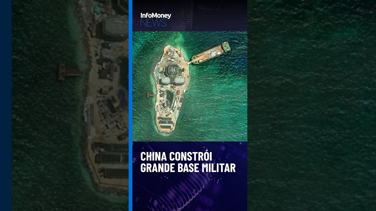China acelera construção de grande base militar no Mar do Sul | InfoMoney News