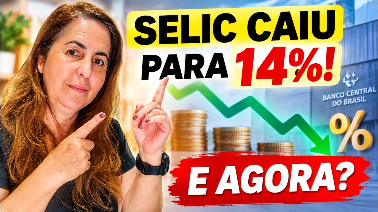 COPOM BATEU O MARTELO! SELIC CAIU PARA 14% — E AGORA, ONDE INVESTIR?