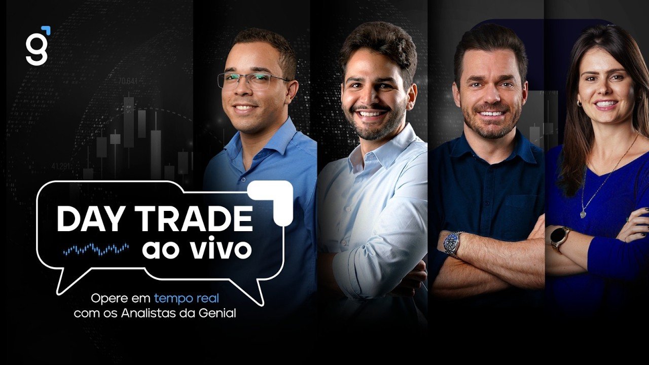 🔴Day Trade AO VIVO | Opere Índice, Dólar, Bitcoin e Ações com os Analistas da Genial  – 14/08/26