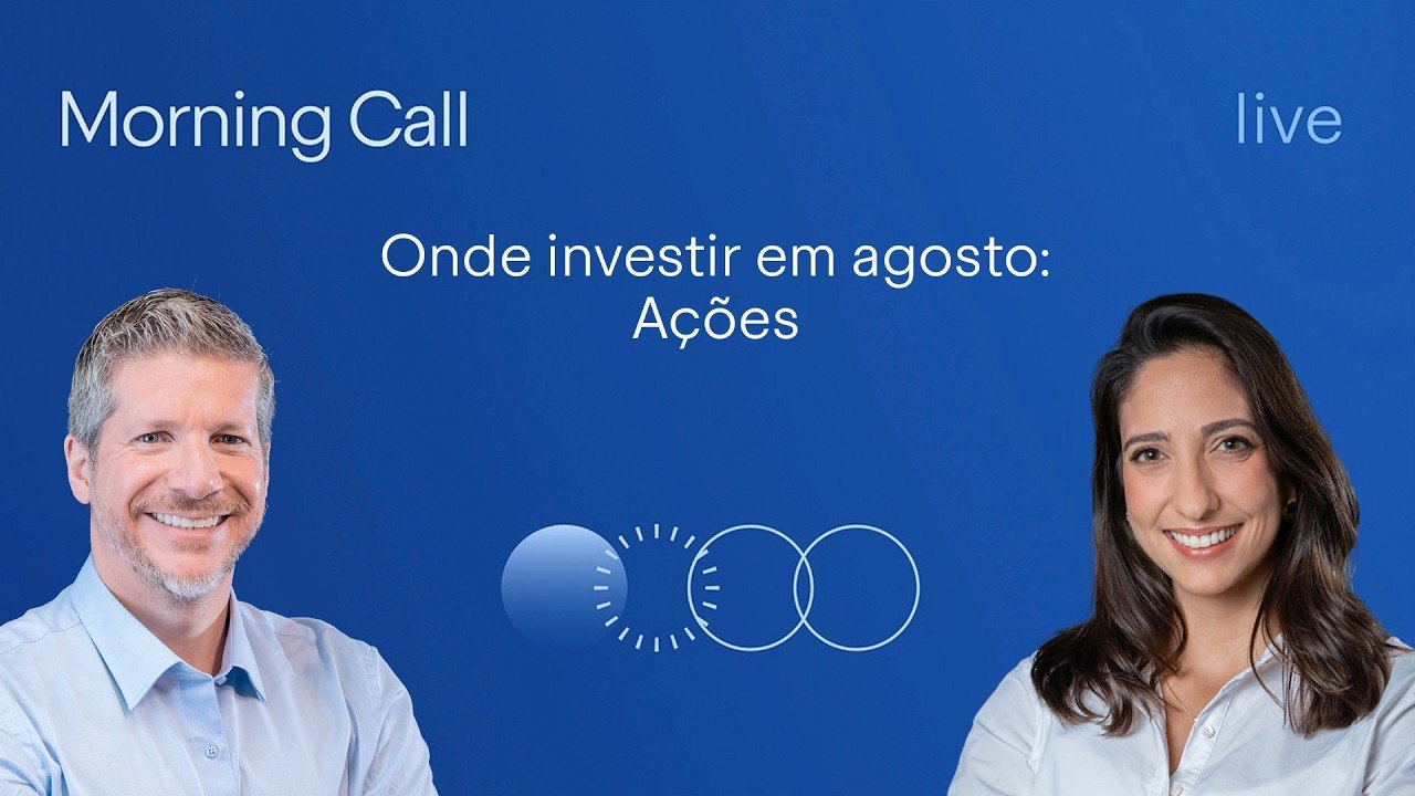 🔵 03/08 – Onde investir em ações em agosto; petróleo cai mais de 5% | Morning Call BTG Pactual