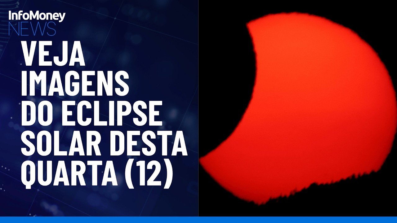 Eclipse solar transforma dia em noite na Europa | InfoMoney News
