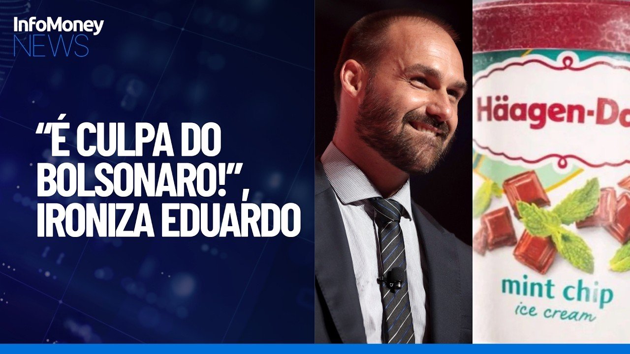 Eduardo Bolsonaro ironiza saída da Häagen-Dazs do Brasil: “É culpa do Bolsonaro!” | InfoMoney News