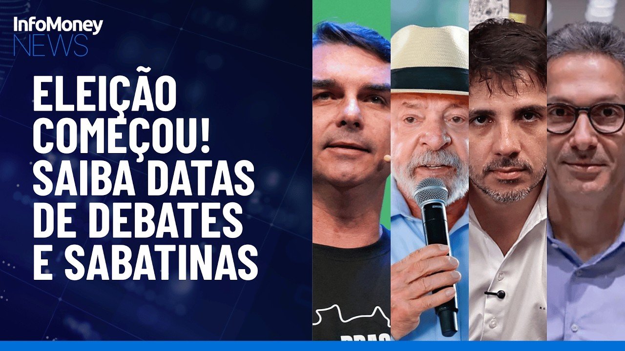 Eleições: debates começam neste sábado; veja calendário e participantes | InfoMoney News