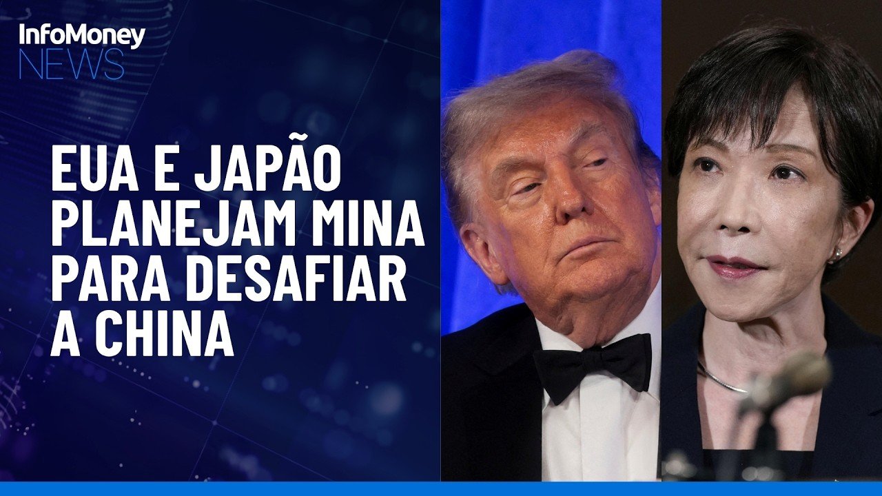 EUA e Japão planejam a mina submarina mais profunda do mundo para desafiar a China | InfoMoney News