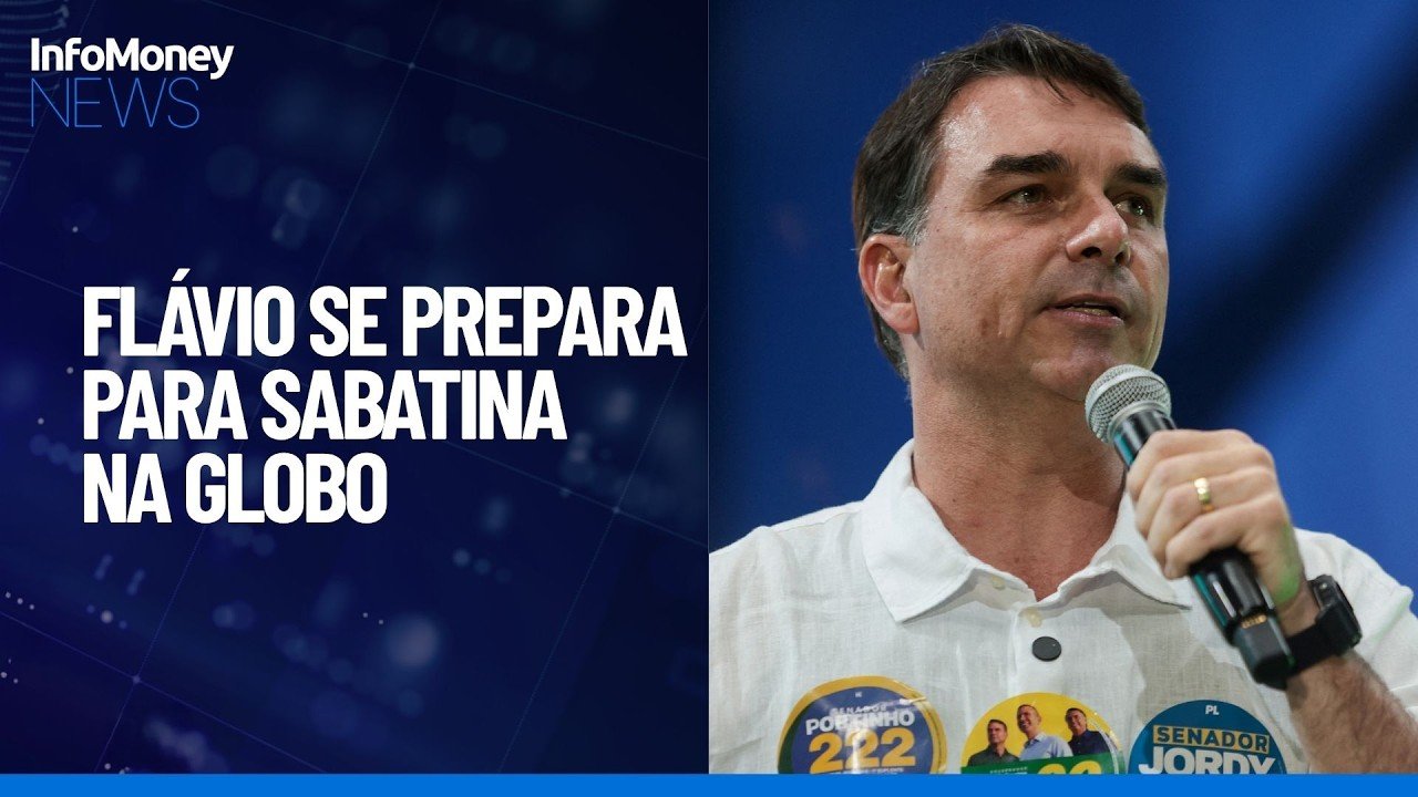 Flávio participa de sabatina na TV Globo nesta sexta-feira (28) | InfoMoney News
