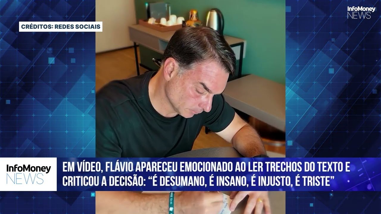 Flávio publica carta para Jair Bolsonaro no dia dos pais | InfoMoney News