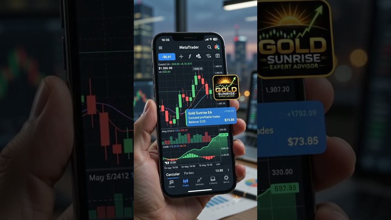 Gold Sunrise EA, the automated Forex trading robot designed to elevate your trading journey!