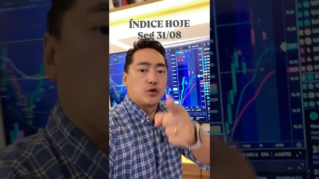 ÍNDICE HOJE | Seg 31/08 #daytrade
