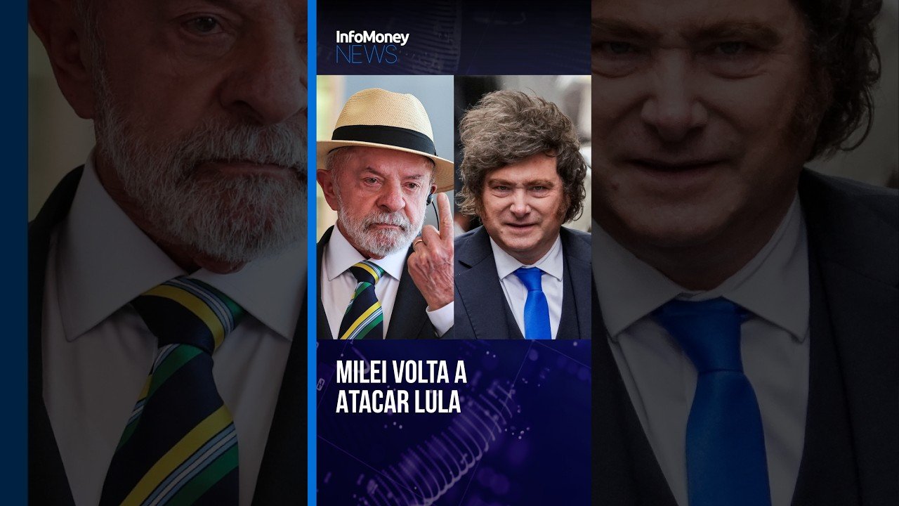 “Ladrão, corrupto, presidiário”: Milei volta a atacar Lula | InfoMoney News