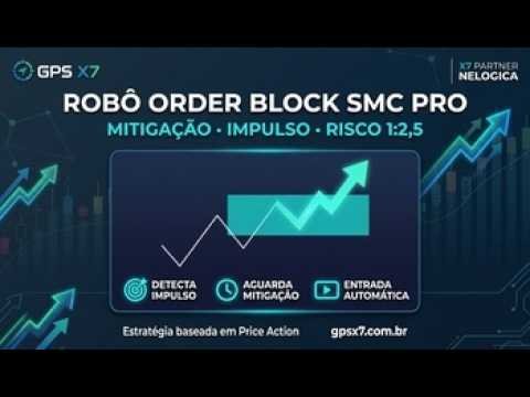 Lançamento ! Robo Order Block SMC  PRO