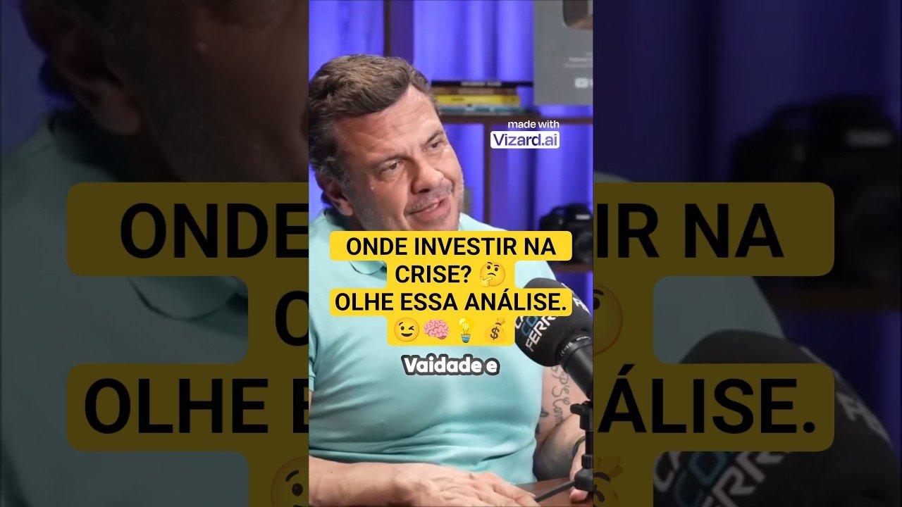 Lásaro do Carmo comenta sobre onde investir na crise.  #cortes #empreender#negócios#cortespodcast
